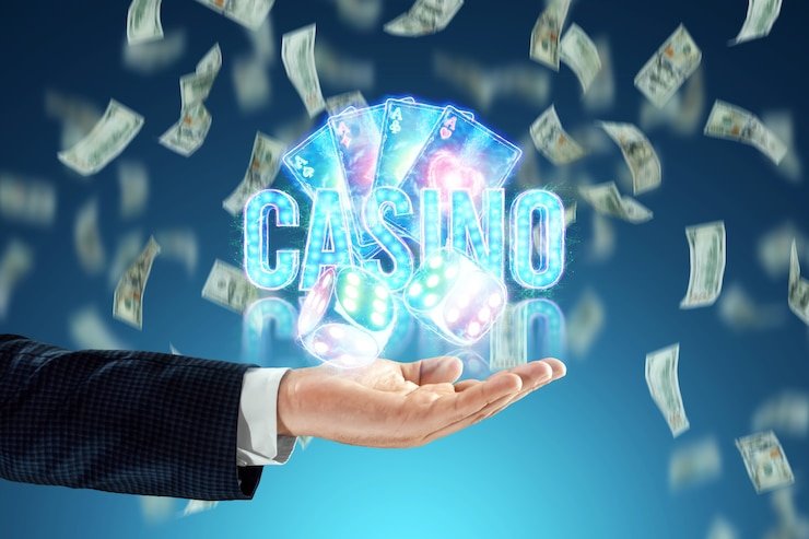 sentosa368 Free Bet Blackjack table with multiple player seats